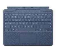 Microsoft Clavier Surface Pro – AZERTY FR/BE, Bleu, Porte-stylet, Pavé tactile