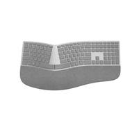 Microsoft Clavier Surface Ergonomic Keyboard – Sans fil Bluetooth ergonomique AZERTY français Gris