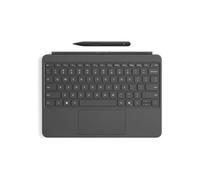 Microsoft Clavier Signature pour Surface Pro - 12-inch - clavier - avec pavé tactile, accéléromètre - rétroéclairé - dock magnétique - AZERTY - Français - ardoise - 73 % de fibres à base de bois recyc