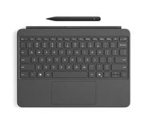 Microsoft Clavier Signature pour Surface Pro - 12-inch - clavier - avec pavé tactile, accéléromètre - rétroéclairé - dock magnétique - AZERTY - Français - ardoise - 73 % de fibres à base de bois recyc