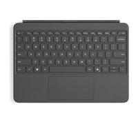 Microsoft Clavier Signature pour Surface Pro - 12-inch - clavier - avec pavé tactile, accéléromètre - rétroéclairé - dock magnétique - AZERTY - Français - ardoise - 73 % de fibres à base de bois recyc