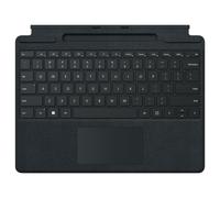 Microsoft Clavier Signature pour Surface Pro - Clavier - avec pavé tactile, accéléromètre, plateau de rangement et de chargement du Surface Slim Pen 2 - AZERTY - Français - noir - pour Surface...