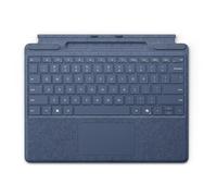 Microsoft Clavier Signature pour Surface Pro - Clavier - avec pavé tactile, accéléromètre - rétroéclairé - dock magnétique - AZERTY - saphir - 70 % d'emballage en papier recyclé - pour Microsoft Surfa