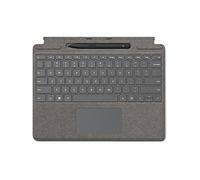 Microsoft Clavier Signature Surface Pro avec stylet Microsoft Surface Slim 2 - Platine