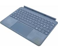 Microsoft Clavier Type Cover Go Signature - Clavier Azerty Français - Bleu Glacier (Alcantara) - Compatible Uniquement Avec Go, Go 2 Et Go 3