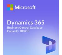 Microsoft Dynamics 365 Business Central Database Capacity 100 GB (NCE)