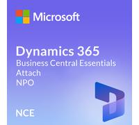Microsoft Dynamics 365 Business Central Essentials Attach - NPO (NCE)