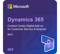 Microsoft Dynamics 365 Contact Center Digital Add-on for Customer Service Enterprise - NPO (NCE)