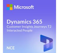 Microsoft Dynamics 365 Customer Insights Journeys T2 Interacted People (NCE)