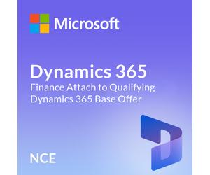 Microsoft Dynamics 365 Finance Attach to Qualifying Dynamics 365 Base Offer (NCE)