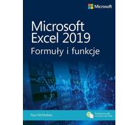 Microsoft Excel 2019 Formules et fonctions Paul McFedries (Buch auf Polnisch)