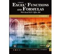 Microsoft Excel Functions And Formulas With Excel 2019/Office 365