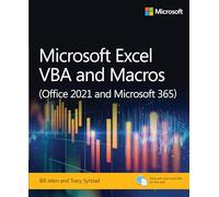 Microsoft Excel VBA and Macros (Office 2021 and Microsoft 365)