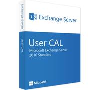 Microsoft Exchange Server 2016 Std 10 User CALs