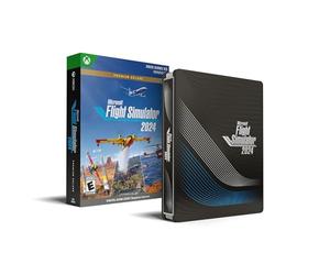 Microsoft Flight Simulator 2024 - Édition Premium Deluxe SteelBook® - Jouez sur Xbox Series X|S et PC Windows [Code numérique]