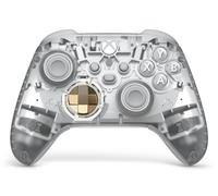 Microsoft Ghost Cipher Or, Gris clair, Transparent Bluetooth/USB Manette de jeu Analogique/Numérique Android, PC, Xbox One, Xbox Series S, Xbox Series X, iOS