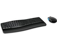 Microsoft L3V-00013 clavier Noir RF Wireless avec Souris