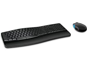 Microsoft L3V-00013 clavier Noir RF Wireless avec Souris
