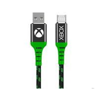 Numskull Official Xbox One Micro USB Nylon Câble de charge tressé 4 m - Câble de charge rapide (pas de données) - Compatible avec les manettes PS4 et autres appareils compatibles Micro USB