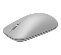 Microsoft Modern Mouse - Souris - droitiers et gauchers - optique - 2 boutons - sans fil - Bluetooth 4.0 - soft silver G