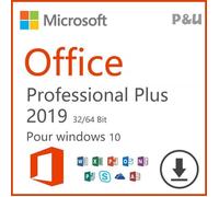 Microsoft Offic 2019 Professional Plus 32/64 bits | Licence Lifetime