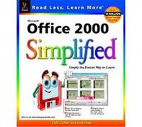 Microsoft Office 2000 Simplified, IDG's 3-D Visual Series Ruth Maran (Auteur)