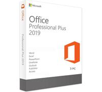Microsoft Office 2019 Pro Plus 3 PC Licence numérique à vie - Activation immédiate