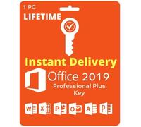 Microsoft Office 2019 Professionnel Plus 32/64 bit Clé d'activation Originale - Licence Lifetime - Version téléchargeable