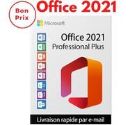 Microsoft Office 2021 Professionnel- activation en ligne - clé à vie - Livraison par email