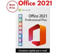 Microsoft Office 2021 Professionnel/ activation en ligne / clé à vie / Livraison par email