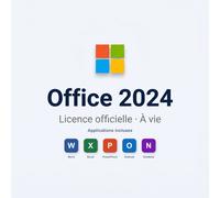 Microsoft Office 2024 Standard - Licence à vie