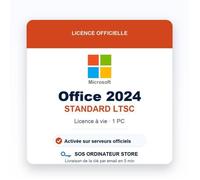 Microsoft Office 2024 Standard LTSC - Licence à vie 1 PC