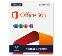 Microsoft Office 2025 Licence 1 An - 5 Postes: Pc/Mac/Ios/Ipad/Android