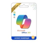 Microsoft Office 365 - 2026 - Licence 5 Appareils - Activation Rapide - Version Numérique