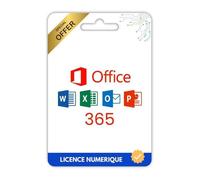 Microsoft Office 365 - 5 Appareils - Version 2026 - PC/Mac/Mobile - Licence Officielle