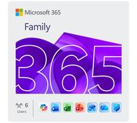 Microsoft Office 365 Family Office suite 6 licence(s) Multilingue 1 année(s)