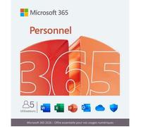 Microsoft Office 365 Personnel - Logiciel bureautique compatible Windows, Mac et Tablette