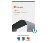 Microsoft Office Famille & Etudiant 2021 - Achat définitif - Code de téléchargemen