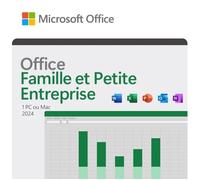 Microsoft Office Famille & Petite Entreprise 2024 - Achat définitif • Code d'activation pour 1 PC ou Mac