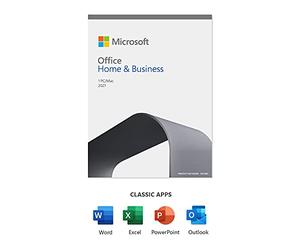 Microsoft Office Home and Business 2021 Box-Pack BoxPack (T5D-03511) (T5D03511) Noir