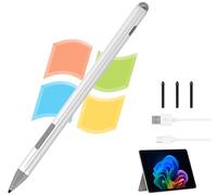 Microsoft Pen 4096 Stylet pour Surface Pro 12/11/10/X/9/8/7/6/5/Go 3/Go 2/Book/Laptop 5/Studio 2 avec 4 pointes Sensibilité à la pression 4096