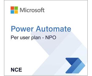 Microsoft Power Automate per user plan - NPO (NCE)