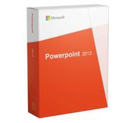 Microsoft PowerPoint 2013 | Windows | Téléchargement immédiat | Validité permanente