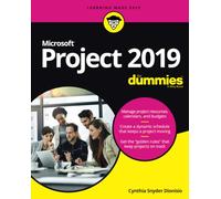 Microsoft Project 2019 For Dummies