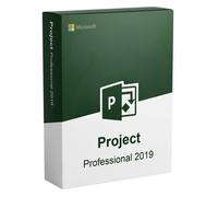 Microsoft Project 2019 Pro Logiciel professionnel de gestion de projet destiné aux entreprises pour la planification, le pilotage et le suivi