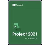 Microsoft Project 2021 Professionnel Plus - Clé d'activation en ligne ( no phone activation)