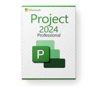 Microsoft Project 2024 Professional Licence pour 3 PC