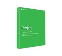 Microsoft Project Professional 2016 - Version Boîte - 1 Pc - Sans Support - Win - Français)