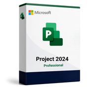 Microsoft Project Professional 2024 - Licence numérique Logiciel professionnel de gestion de projets avec licence à vie et téléchargement numérique,