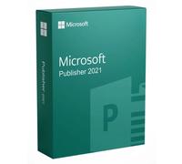 Microsoft Publisher 2021 Logiciel professionnel de publication assistée par ordinateur pour la création rapide de supports marketing, de documents